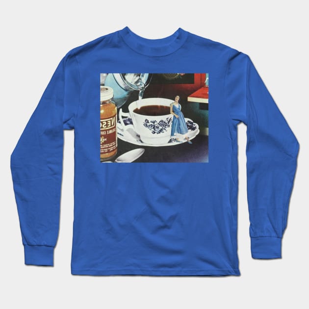 Morning Coffee Long Sleeve T-Shirt by MsGonzalez